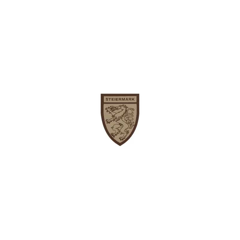 Steiermark Shield Patch · Tan / FDE