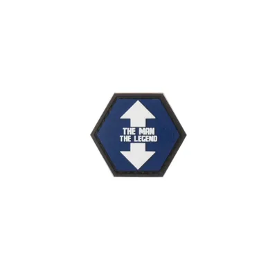 The Man the Legend Rubber Patch