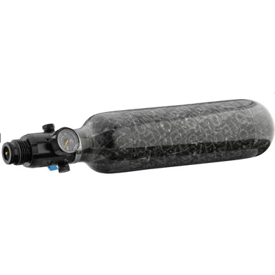 HPA Carbon 0.25L Bottle - 4500 PSI + Regulator - DYE