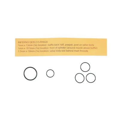 O-Ring Kit for Inferno Gen 2 - Wolverine