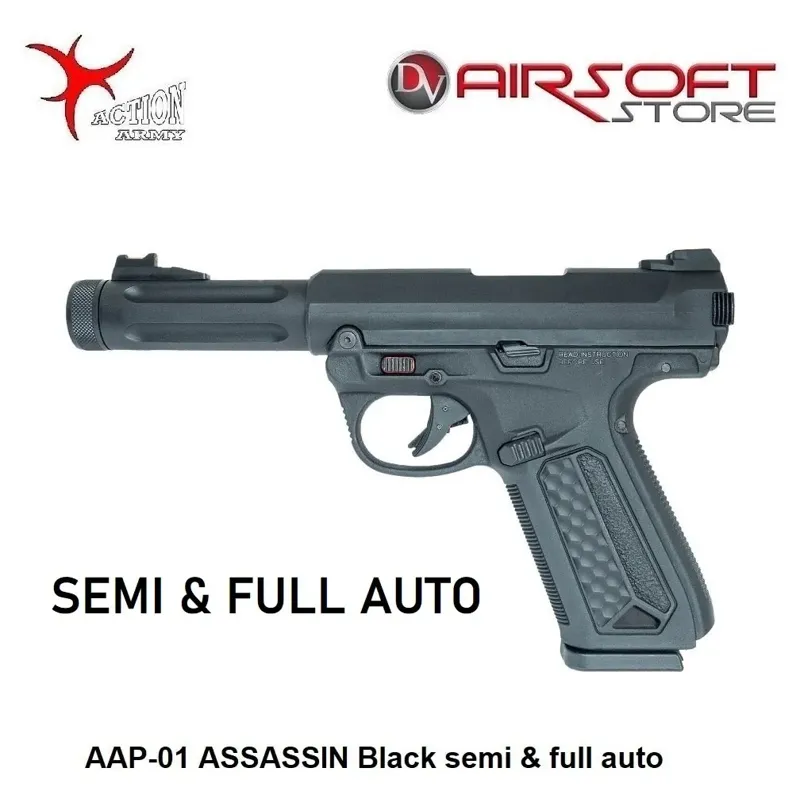 AAP-01 Assassin Semi & Full Auto · Negro