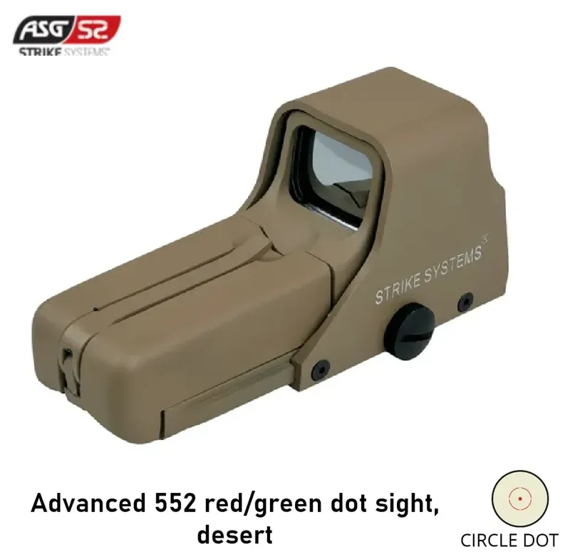 Advanced 552 /Green Dot Sight · Red desert