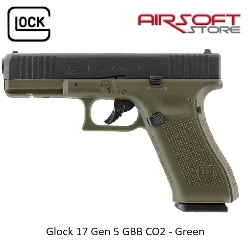 Glock 17 Gen 5 CO2 · Verde / OD