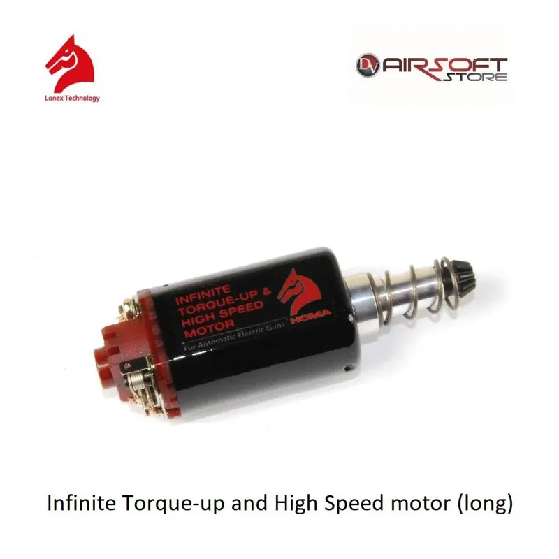 Infinite Torque-Up and High Speed Motor (Long)