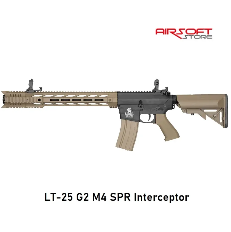 LT-25 G2 M4 Spr Interceptor · Black tan