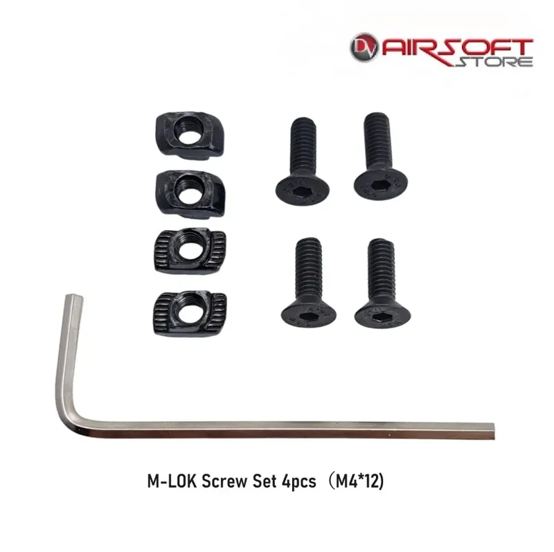 M-LOK Screw Set 4PCS（M4*12)