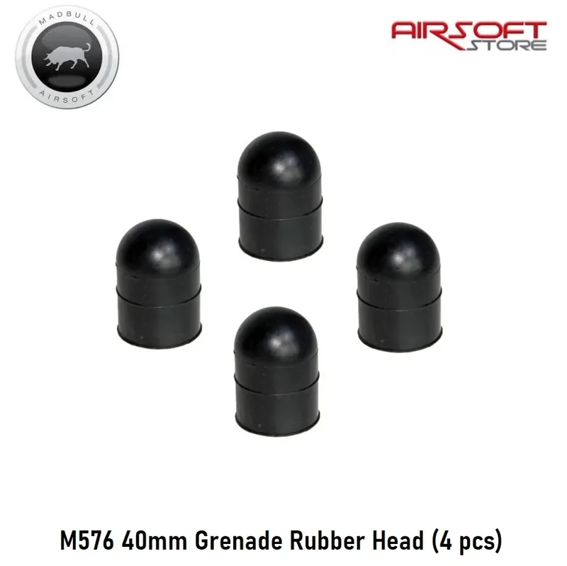 M576 40mm Grenade Rubber Head (4 Pcs)
