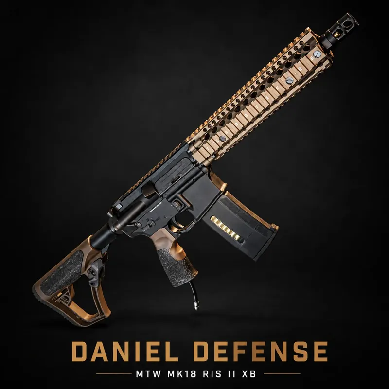 MTW Daniel Defense® MK18 RIS II XB · Negro