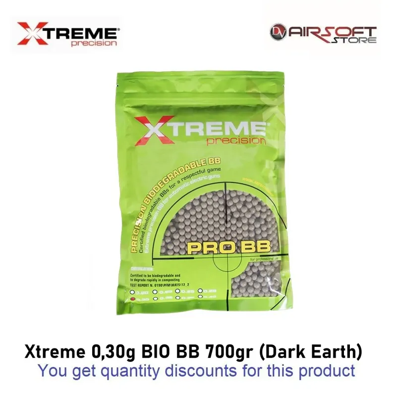 Xtreme 0.30g BIO BB 700g · Tan / FDE