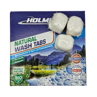 Holmenkol Natural Wash Tabs 24 x 20g