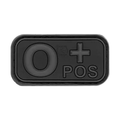 Blutgruppen Rubber Patch 0 POS Blackops - JTG