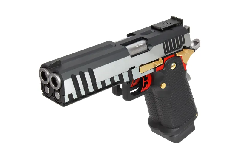 Réplique HX2101 Double Barrel Full · Plata