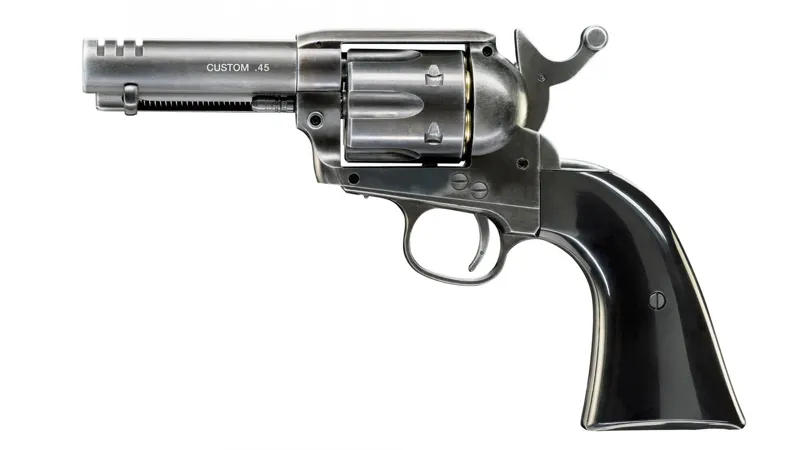 Réplique Revolver Legends Western CUSTOM.45 CO2 · Negro