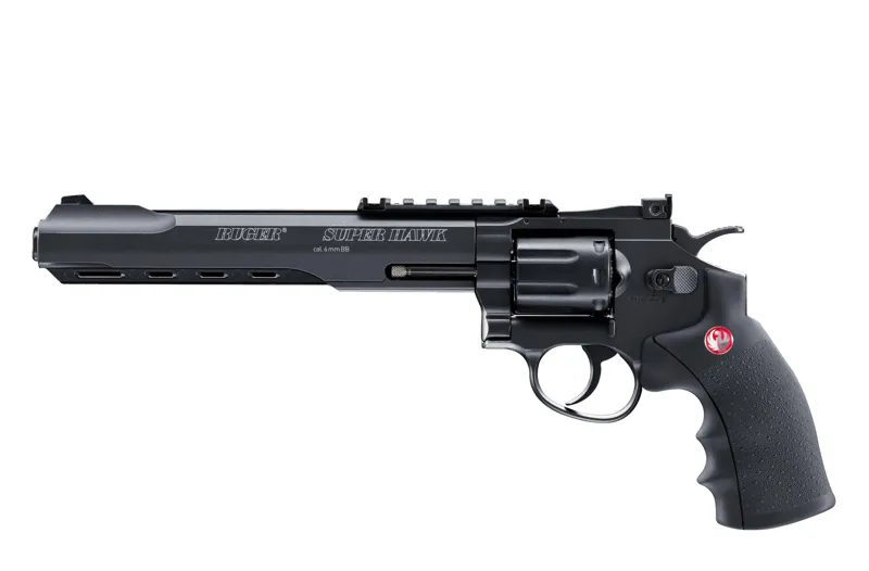 Réplique Revolver Super Hawk 8 Pouces CO2 · Negro