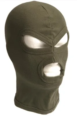 Cagoule 3 Trous en Coton