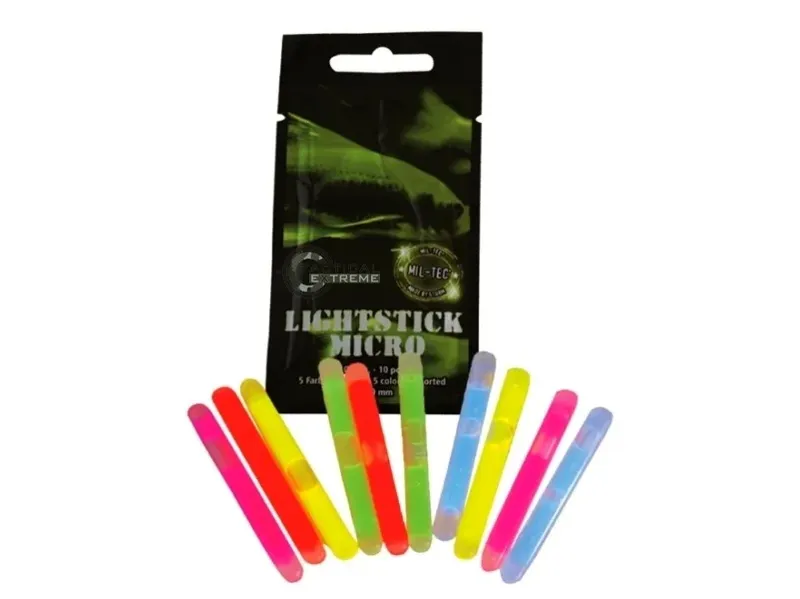 Mil-Tec Χημικό Φως Stick 1-3 Ωρών Lightstick 10 Τεμ