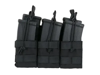 Θήκη Γεμιστήρων​ Triple Stacker M4/M16/AR15 MOLLE Μαύρη ​ - 8Fields