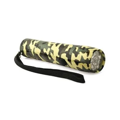 Torcia in Alluminio Mimetica Warlight 9 LED Lafayette Marcucci