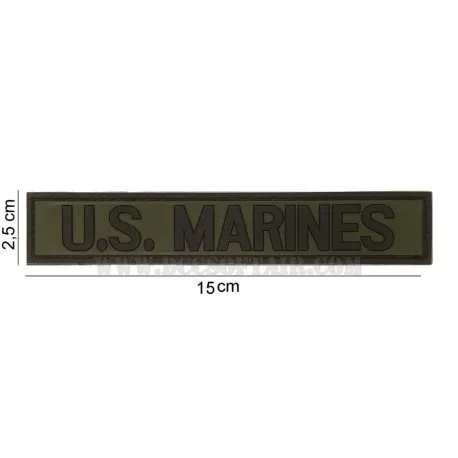 Patch PVC 3D U.s. Marines con Velcro 101