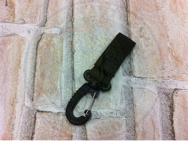 Attacco MOLLE con Moschettone · Verde / OD