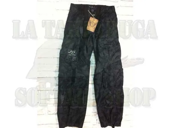 Pantalone Stone Washed Kosumo · Negro