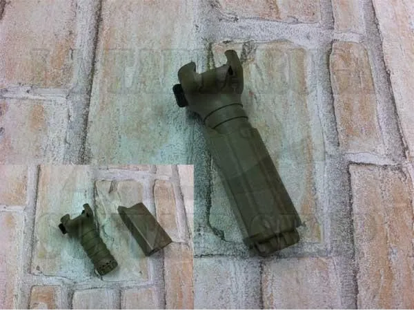 A.s.i. Vertical Grip Regolabile · Tan / FDE