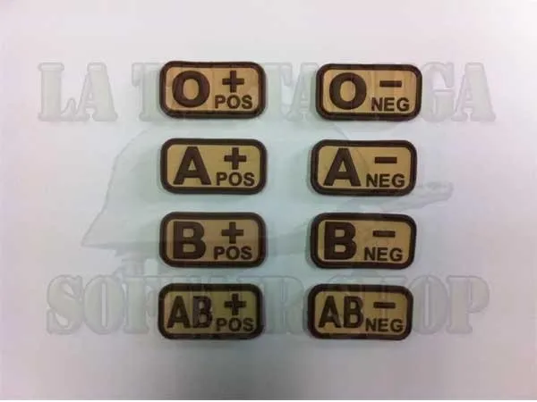 Bloodtype Patch · Tan / FDE