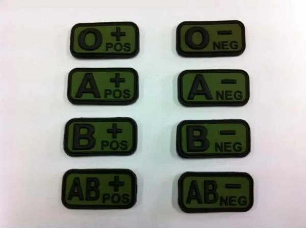 Bloodtype Patch · Verde / OD