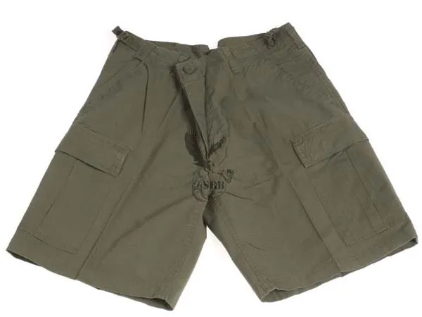 Pantaloncini Bdu Verdi Rip-Stop