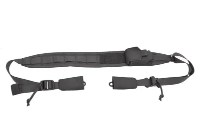 Dviejų Taškų Diržas Rifle - Juodas - 8Fields