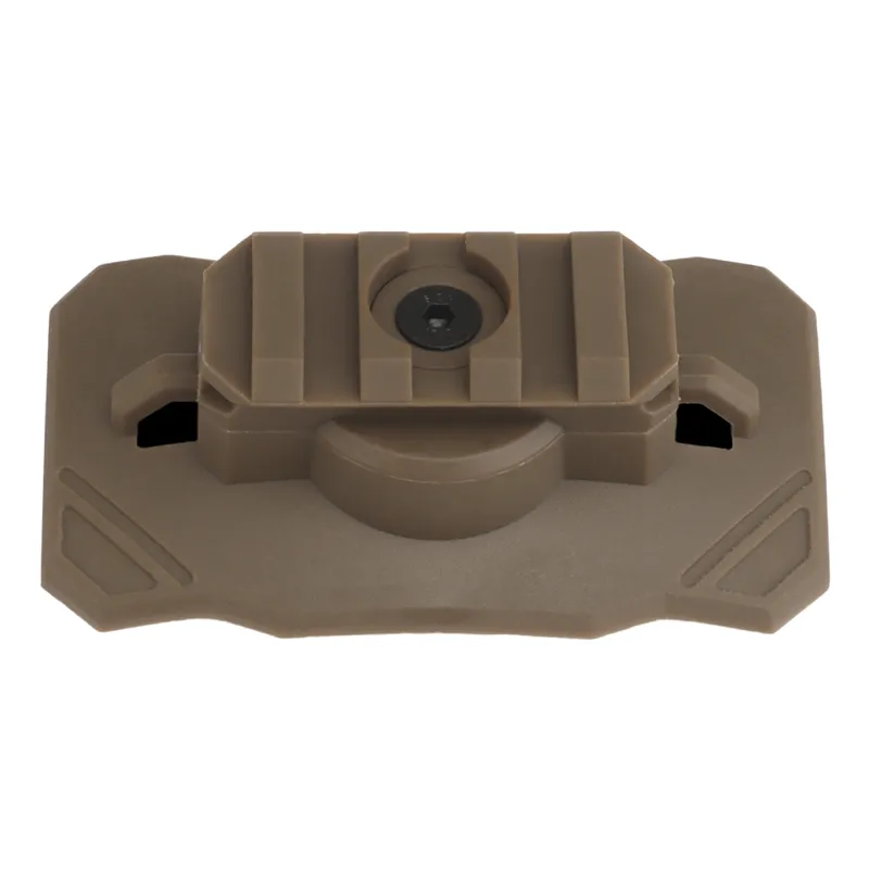 Universal Flashlight Mount for Wosport Helmet · Tan / FDE