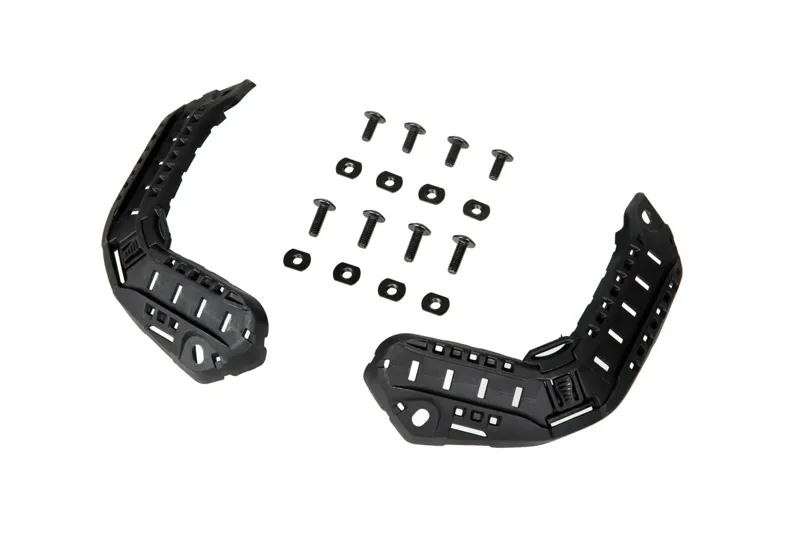 Rails Set for Super High Cut Helmet · Negro
