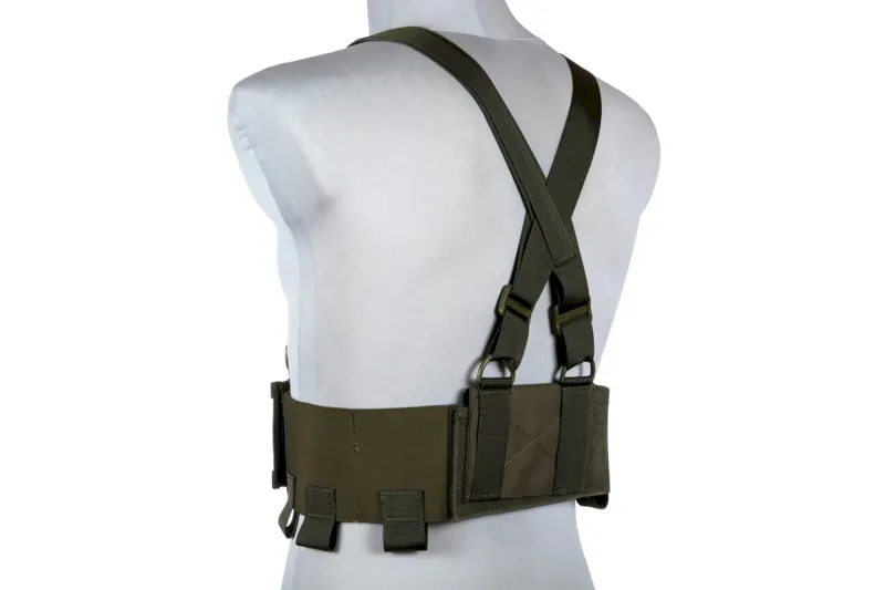 Low-Vis Chest Rig · Verde / OD