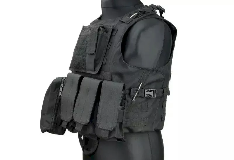 AAV FSBE Tactical Vest · Negro