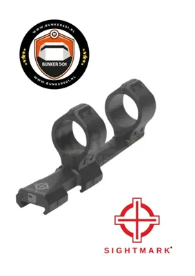 SM34021 Mount Tactical 30mm/1in Fixed Cantilever W/ 20MOA - Sightmark