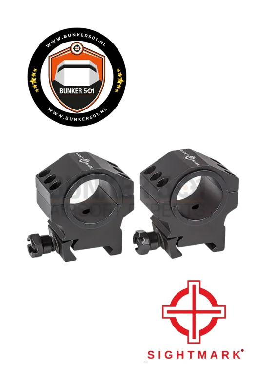 Sightmark RINGS SM34006 30mm / 1 Inch Medium Height