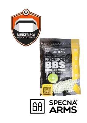 0.25g EDGE ULTRA™ BIO Tracer BBs 1000 Pcs - Specna Arms