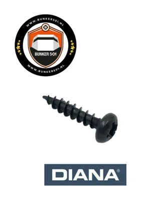 30169300 Linsensenkholzschraube – Mod. 20-50 T01/70-72/75K T01/100/820K/24/26/28 T05 - Diana
