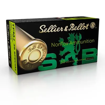 38 | Special | TFMJ | Nontox | 158 Grain | 50ST - Sellier & Bellot