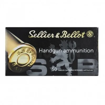 38 | Special | FMJ | 158 Grain | 50ST - Sellier & Bellot