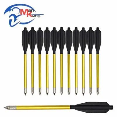 12 Aluminium Pijlen 6.5 Inch (16.5 cm) - Man Kung