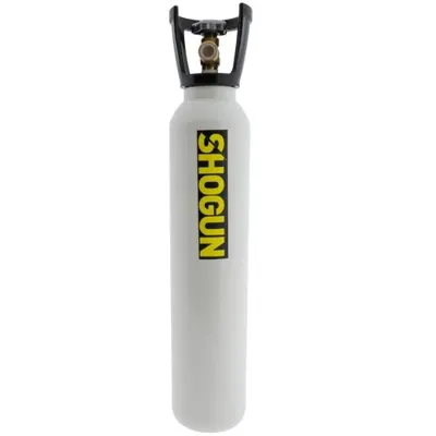 Persluchtfles Staal | TN 7 Liter | 300 Bar | M25X2 Kraan - Merkloos