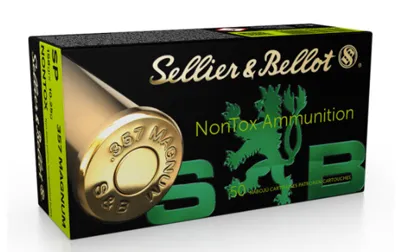 357 | Magnum | SP | Nontox | 158 Grain | 50ST - Sellier & Bellot