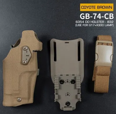 Holster | Glock 17 + x300 Wapenlamp - Ram Tactical