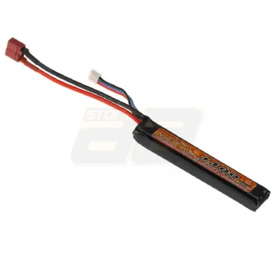 7.4V 1100mAh 20C Li-Po Battery Short Stick - Large T-Type - VB Power