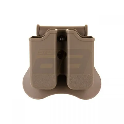 WE / KJW / TM G17 G18 G19 Double Magazine Pouch - Amomax
