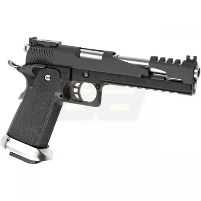 Hi-Capa 6 T-Rex Customs Titanium Barrel Pistol - WE Airsoft