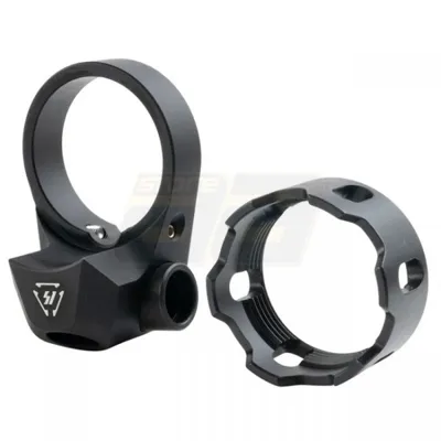 MWS Tribus V2 Castle Nut & QD End Plate - G&P Airsoft