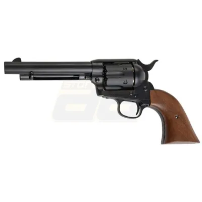 SAA.45 1ST Gen. Late Artillary 5.5 Inch Wood Grip Gas Revolver - Marushin