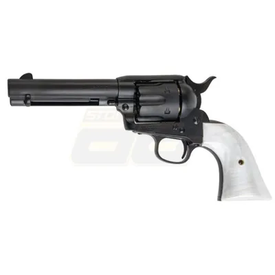 SAA.45 1ST Gen. Late Civillian 4.75 Inch Pearl Grip Gas Revolver - Marushin